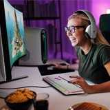 Women using gaming PC